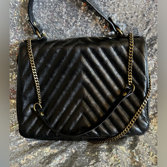 PRATESI FIRENZE Made in ITALY Women’s Shoulder Bag WITH REAL Italian Leather - Picture 9 of 17